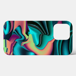 Case-Mate iPhone Case Arc-en-ciel métallique Abstrait futuriste