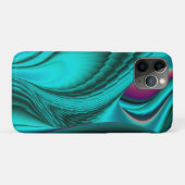 Coques Case-Mate iPhone Arc-en-ciel métallique Abstrait futuriste (Dos (Horizontal))