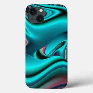 Case-Mate iPhone Case Arc-en-ciel métallique Abstrait futuriste