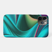 Coques Case-Mate iPhone Arc-en-ciel métallique Abstrait futuriste (Dos (Horizontal))
