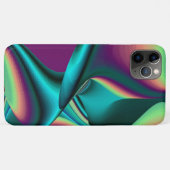 Coques Case-Mate iPhone Arc-en-ciel métallique Abstrait futuriste (Dos (Horizontal))