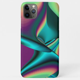 Case-Mate iPhone Case Arc-en-ciel métallique Abstrait futuriste