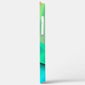 Coques Case-Mate iPhone Arc-en-ciel métallique Abstrait futuriste (Verso / Gauche)