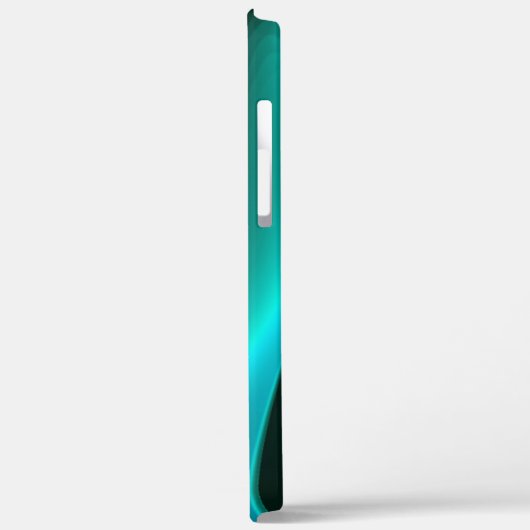 Coques Case-Mate iPhone Arc-en-ciel métallique Abstrait futuriste (Verso / Gauche)