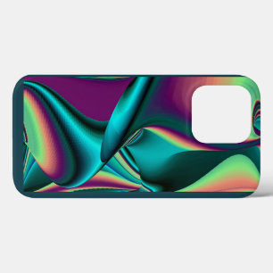 Case-Mate iPhone Case Arc-en-ciel métallique Abstrait futuriste
