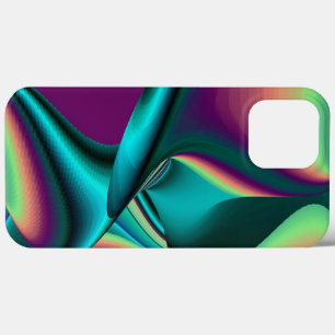 Case-Mate iPhone Case Arc-en-ciel métallique Abstrait futuriste