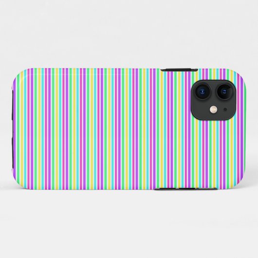 Coques Case-Mate iPhone Arc en ciel minuscule (Dos (Horizontal))