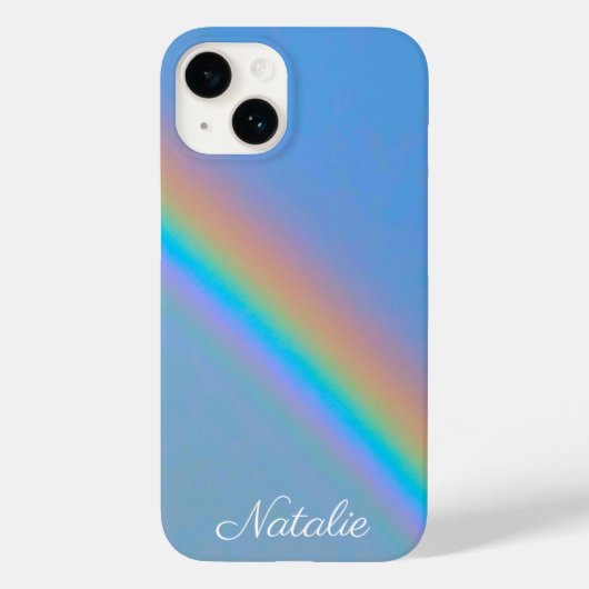 Coques Case-Mate iPhone Arc-en-ciel naturel (Verso)