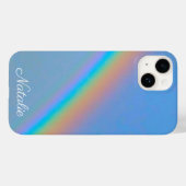 Coques Case-Mate iPhone Arc-en-ciel naturel (Verso (horizontal))