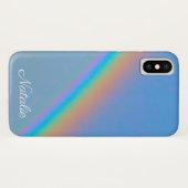 Coques Case-Mate iPhone Arc-en-ciel naturel (Dos (Horizontal))