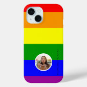 Coques Case-Mate iPhone Arc-en-ciel Portable Personnalisé (Verso)