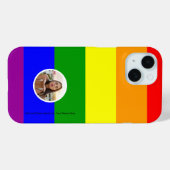 Coques Case-Mate iPhone Arc-en-ciel Portable Personnalisé (Verso (horizontal))