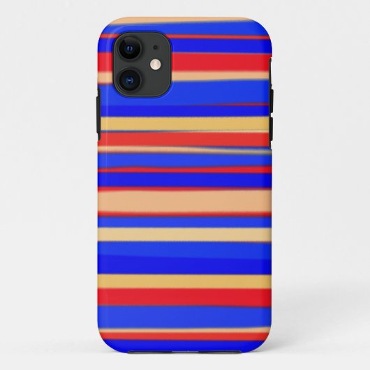 Coques Case-Mate iPhone Arc-en-ciel rayures art graphique (Dos)