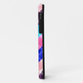 Coques Case-Mate iPhone Arc en ciel rayures design moderne (Dos/Gauche)