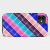 Coques Case-Mate iPhone Arc en ciel rayures design moderne (Dos (Horizontal))