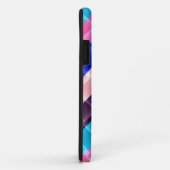 Coques Case-Mate iPhone Arc en ciel rayures design moderne (Dos/Droite)