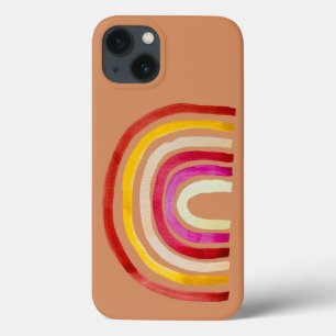 Case-Mate iPhone Case Arc-en-ciel rétro jolie aquarelle