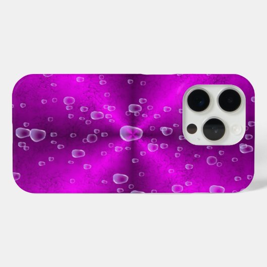 Coques Case-Mate iPhone Arc-en-ciel rose avec Arc-en-ciel (Verso (horizontal))