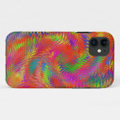 Coques Case-Mate iPhone Arc-en-ciel tissé (Dos (Horizontal))