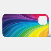 Coques Case-Mate iPhone Arc-en-ciel torse Abstrait (Verso (horizontal))