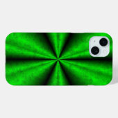 Coques Case-Mate iPhone Arc-en-ciel vert en cuir d'éléphant Optik (Verso (horizontal))