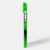 Coques Case-Mate iPhone Arc-en-ciel vert en cuir d'éléphant Optik (Verso / Gauche)