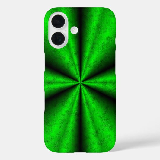 Coques Case-Mate iPhone Arc-en-ciel vert en cuir d'éléphant Optik (Verso)