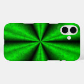 Coques Case-Mate iPhone Arc-en-ciel vert en cuir d'éléphant Optik (Verso (horizontal))