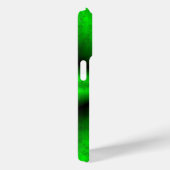 Coques Case-Mate iPhone Arc-en-ciel vert en cuir d'éléphant Optik (Verso / Droite)