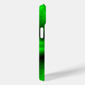 Coques Case-Mate iPhone Arc-en-ciel vert en cuir d'éléphant Optik (Verso / Droite)