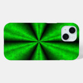 Coques Case-Mate iPhone Arc-en-ciel vert en cuir d'éléphant Optik (Verso (horizontal))