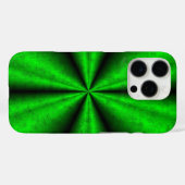 Coques Case-Mate iPhone Arc-en-ciel vert en cuir d'éléphant Optik (Verso (horizontal))