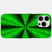 Coques Case-Mate iPhone Arc-en-ciel vert en cuir d'éléphant Optik (Verso (horizontal))