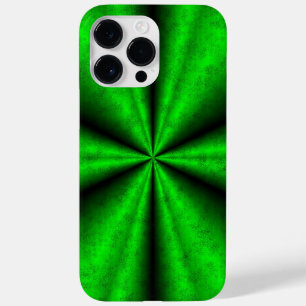 Coque Pour Pour iPhone 14 Pro Max Arc-en-ciel vert en cuir d'éléphant Optik
