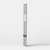 Coques Case-Mate iPhone arc gris sur pointsCases iPhone Case-Mate (Verso / Droite)