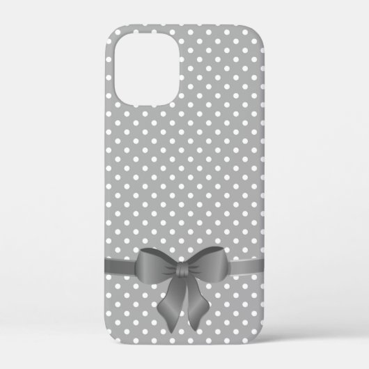 Coques Case-Mate iPhone arc gris sur pointsCases iPhone Case-Mate (Verso)