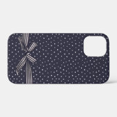 Coques Case-Mate iPhone arc rayé sur point polka (Verso (horizontal))