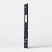 Coques Case-Mate iPhone arc rayé sur point polka (Verso / Droite)