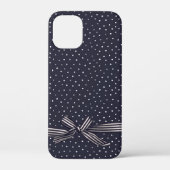 Coques Case-Mate iPhone arc rayé sur point polka (Verso)
