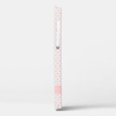 Coques Case-Mate iPhone arc rose sur coeur motif (Verso / Gauche)