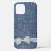 Coques Case-Mate iPhone arc sur denim bleu (Verso)