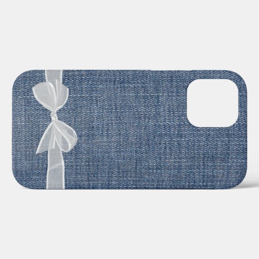 Coques Case-Mate iPhone arc sur denim bleu (Verso (horizontal))