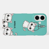 Coques Case-Mate iPhone Arcade Claw Cute Kitten Grabber Personnalisé (Verso (horizontal))