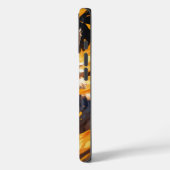 Coques Case-Mate iPhone Arcane Ember : Le Chaton À Flamebound (Verso / Gauche)