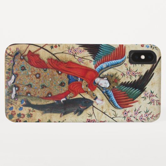 COQUES Case-Mate iPhone ARCHANGEL RAPHAEL ET PARCHEMENT DE POISSON (Dos (Horizontal))