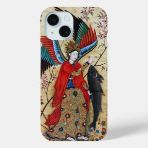 COQUE POUR iPhone 15 ARCHANGEL RAPHAEL ET PARCHEMENT DE POISSON