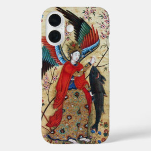 COQUES iPhone 16  ARCHANGEL RAPHAEL ET PARCHEMENT DE POISSON
