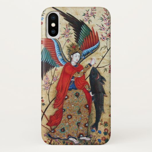 COQUES Case-Mate iPhone ARCHANGEL RAPHAEL ET PARCHEMENT DE POISSON (Dos)
