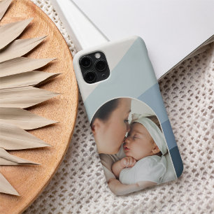 Coques iPhone 16 Arche couleur bleu foncé Boho