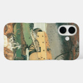 Coques Case-Mate iPhone Arche de Noé par Edward Hicks, Art populaire Vinta (Verso (horizontal))